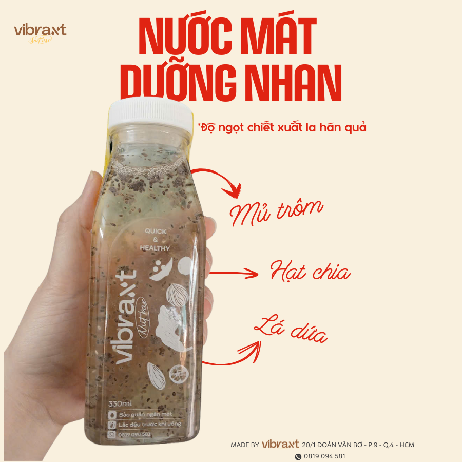 [MỚI] NƯỚC MÁT DƯỠNG NHAN, THANH LỌC CƠ THỂ